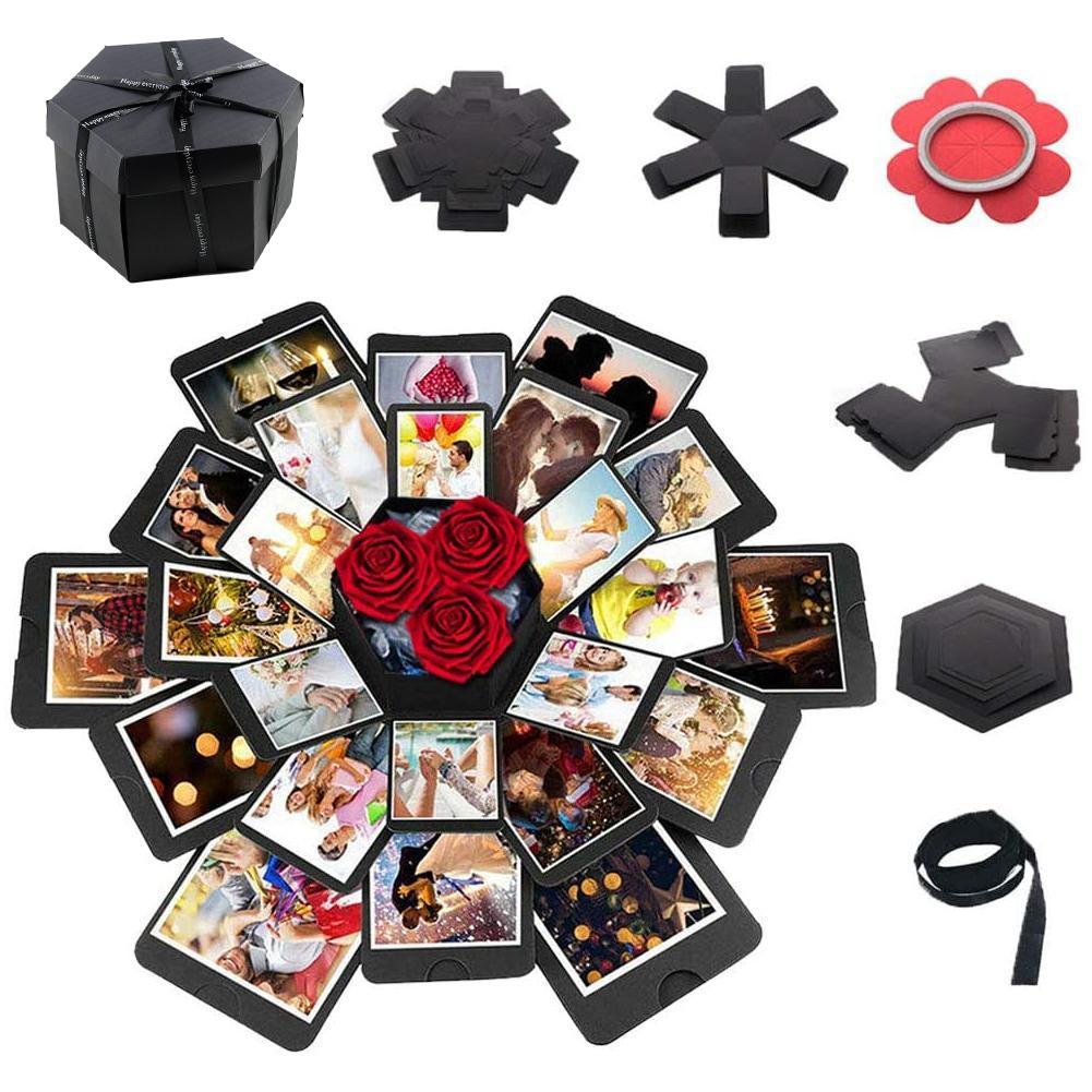 Outdoor Adventure Gifts - DIY Patlama Fotoğraf Albümü Hediye Kutusu