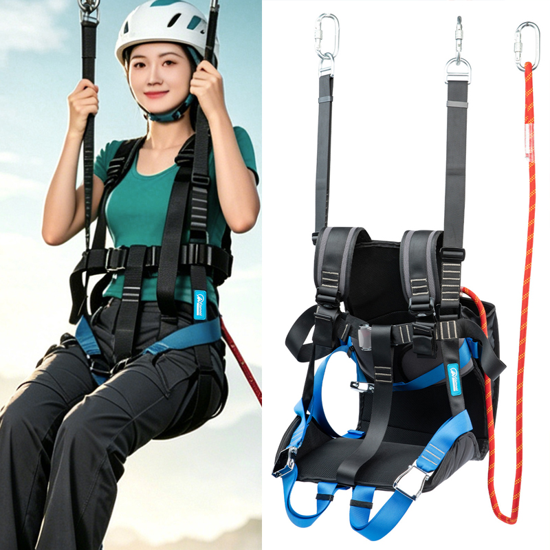 Outdoor Adventure Ziplines & Waterfall - Açık Hava Yüksek İrtifa Zipline Güvenlik