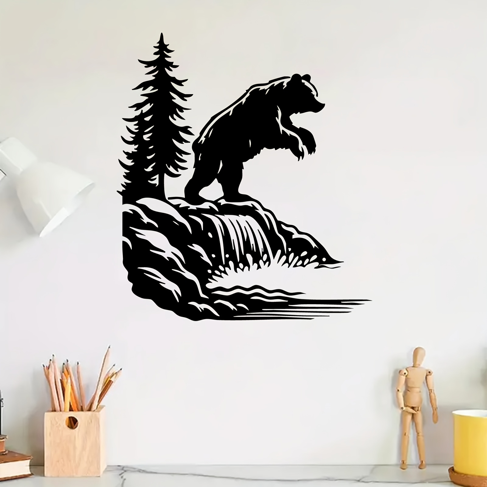 Ayı ve Şelale Metal Duvar Sana - Outdoor Adventure Gifts incelemesi ve fiyatı