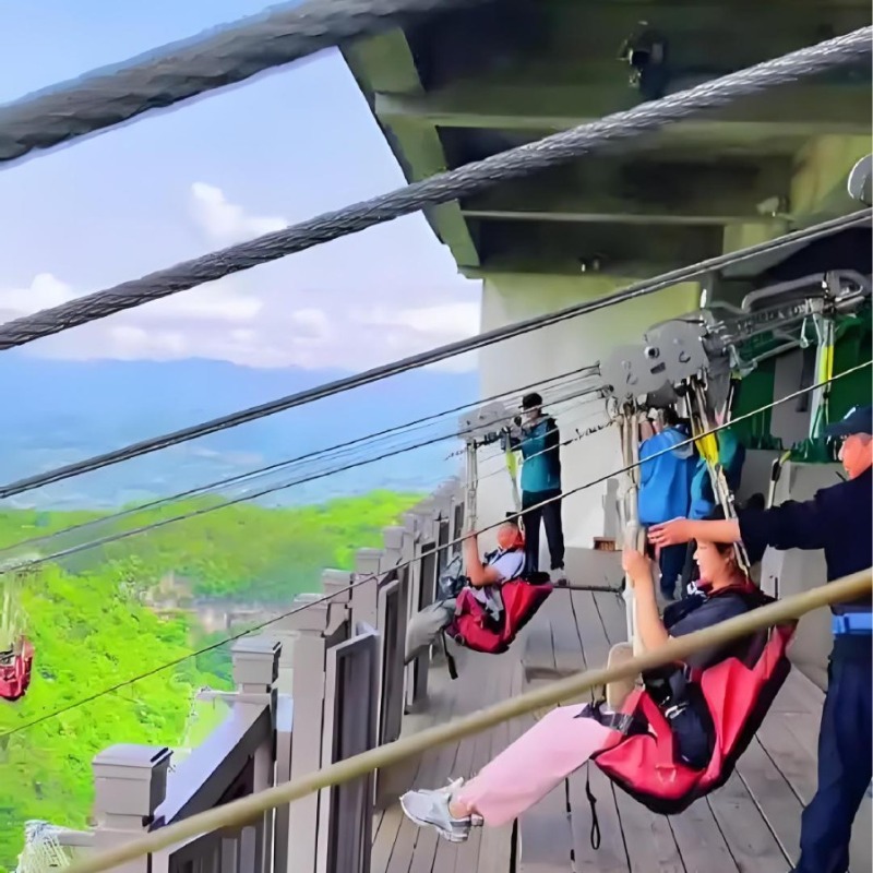 Yüksek irtifa zipline ekipmanı - Outdoor Adventure Ziplines & Waterfall incelemesi ve fiyatı
